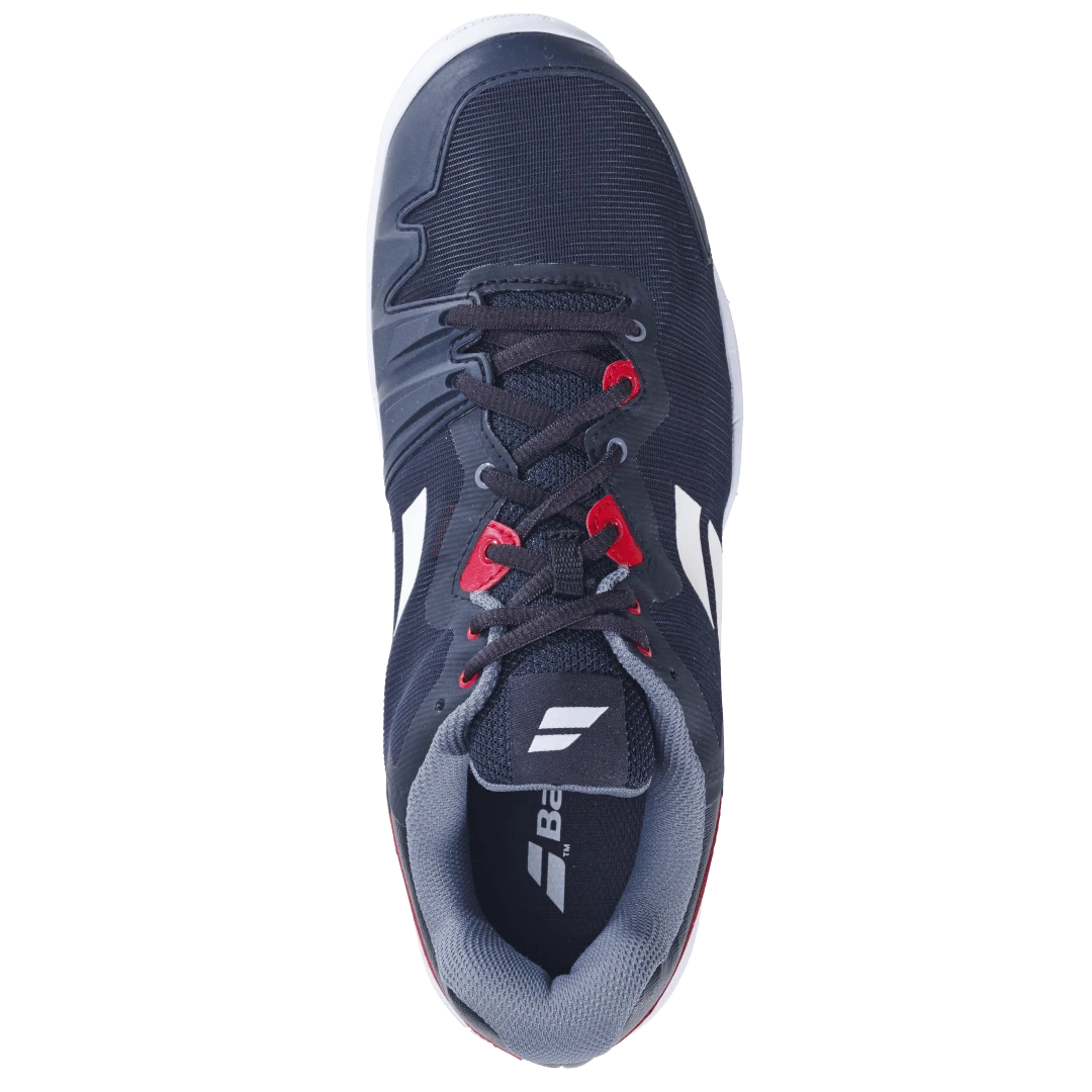 Babolat Men's SFX 3 All Court (Black/Poppy Red) - Image 4