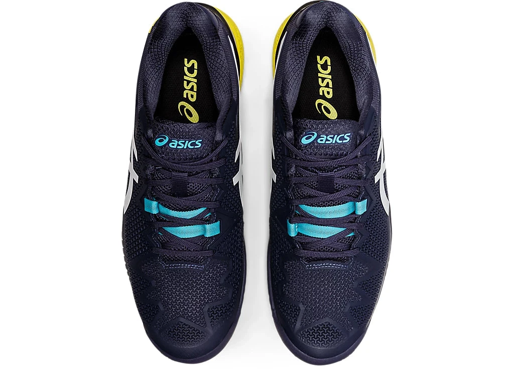 Asics Men's Gel-Resolution 8 CLAY/PADEL (Indigo Fog/White) - Image 6