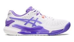 Asics Women's Gel-Resolution 9 (White/Amethyst)