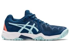 Rays Tennis Asics Gel-Resolution 8 Junior (Light Indigo/Clear Blue)