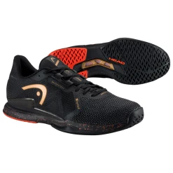 Head Men's Sprint Pro 3.5 SuperFabric (Black/Orange)