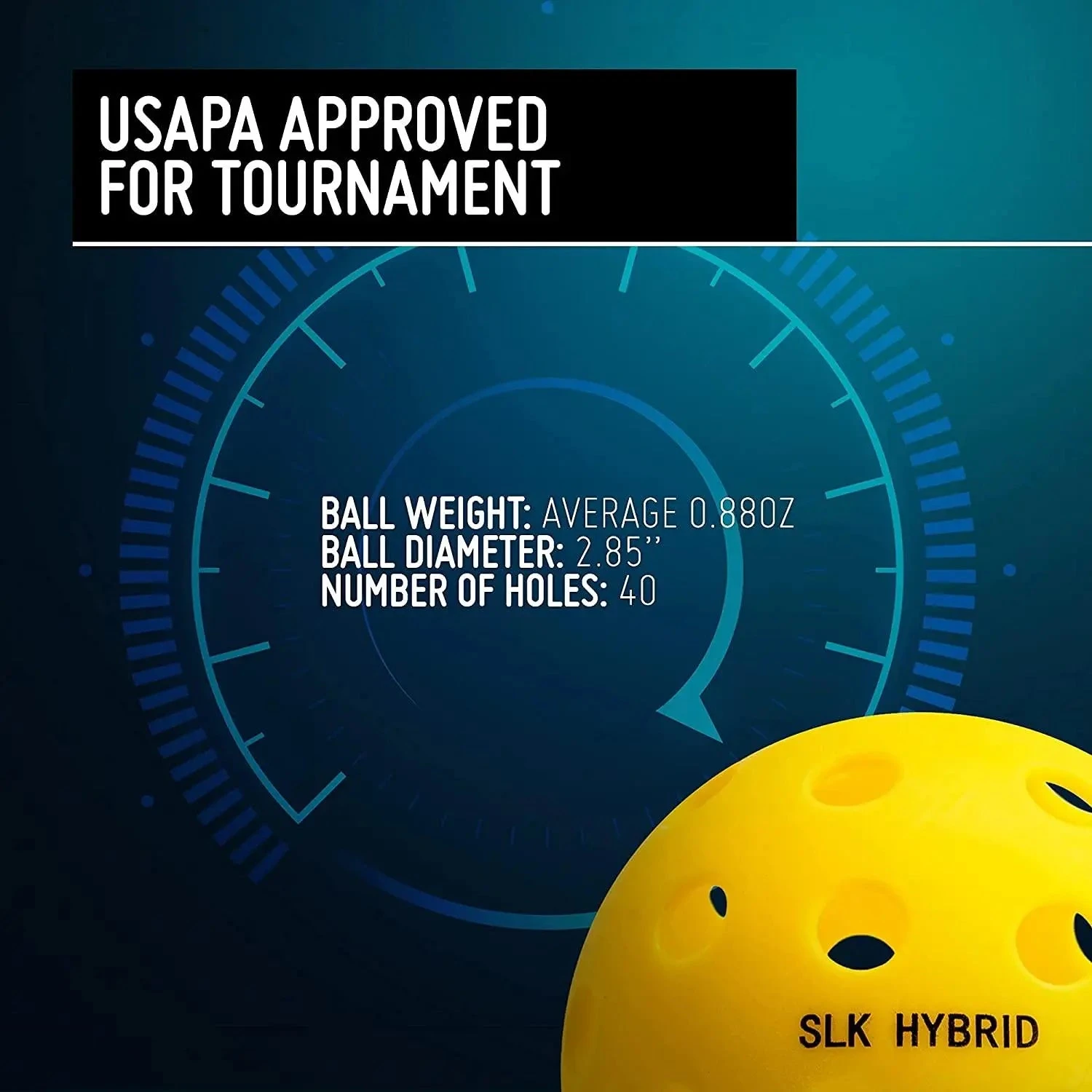 Selkirk Pickleballs SLK Hybrid Indoor And Outdoor - 6 Balls - Image 2